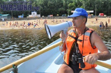 спасатели на воде волга