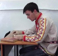 «Сыграть» молодого Волкова согласился один из томских студентов.