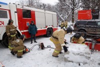 В Чебоксарах на площади Республики прошел смотр спецтехники. Фото Максима ВАСИЛЬЕВА