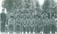 Команда «Сталь». Участники победного венгерского турне 1975 года. Фото из архива Владимира КРЫСИНА