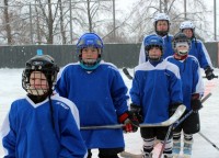 Тяжелый бой ведет хоккейная дружина... Фото cap.ru