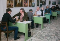 После соревнований в выставочных залах нашим шахматистам и Ледовый дворец по плечу. Фото Максима ВАСИЛЬЕВА
