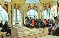 На пресс-конференцию  Главы Чувашии было аккредитовано 65 журналистов. Фото Олега МАЛЬЦЕВА