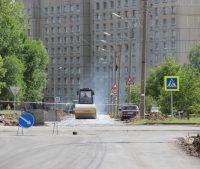 На улице Шумилова применены новые технологии дорожных работ. Фото cap.ru