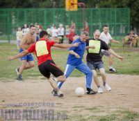 Ректор ЧГУ Андрей Александров тоже любит футбол. Фото Максима ВАСИЛЬЕВА