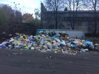 Вот так выглядит мусорка возле детсада № 2 на улице Толстого в Канаше. Фото жителей Канаша специально для «СЧ»