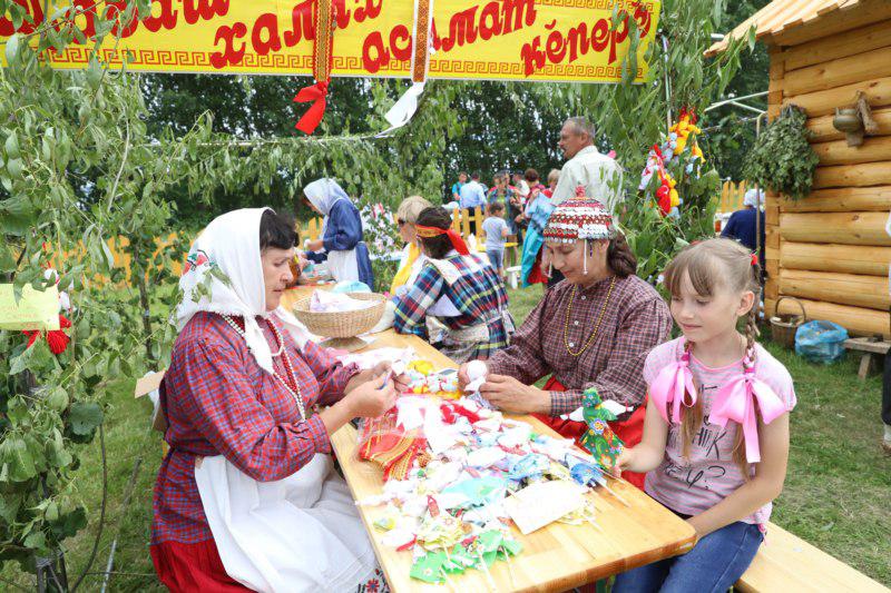 В татарском поселке Аксубаево гулял Всероссийский Уяв