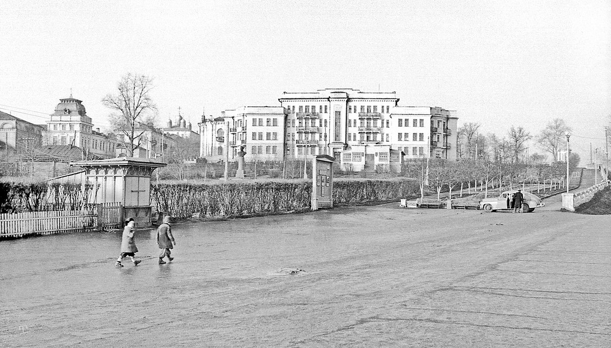 Улица Бондарева. Чебоксары, 1959 год — Советская Чувашия