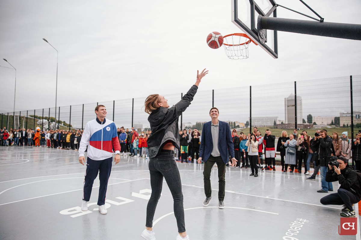 При поддержке ПСБ в Чебоксарах открылся Центр уличного баскетбола