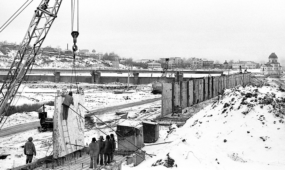 Мостовой переход. Чебоксары, 29 декабря 1981 года
