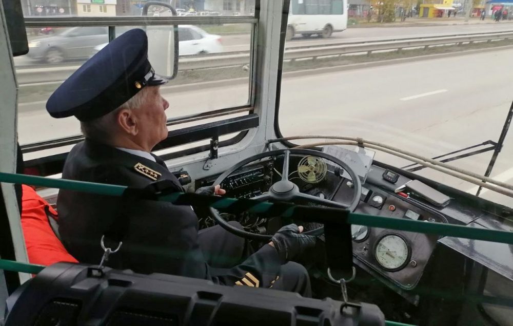 Сюжет о чебоксарском ретро-троллейбусе показали на ОТР