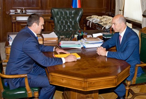 Состоялась рабочая встреча Михаила Игнатьева с министром финансов России Антоном Силуановым